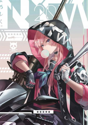 Plakat A3 gra Girl's Frontline Doll's frontline
