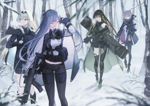 Plakat A3 gra Girl's Frontline Doll's frontline