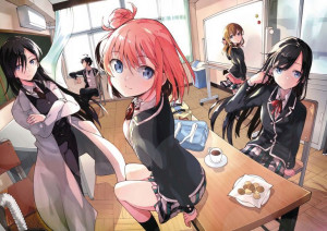 Plakat A3 anime Yahari Ore no Seishun Love SNAFU