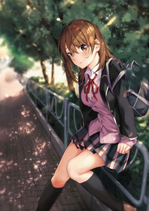 Plakat A3 anime Yahari Ore no Seishun Love SNAFU