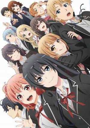 Plakat A3 anime Yahari Ore no Seishun Love SNAFU