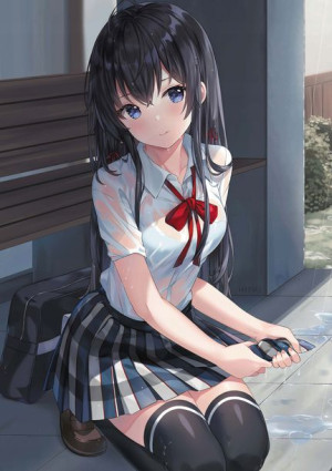 Plakat A3 anime Yahari Ore no Seishun Love SNAFU