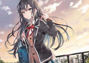 Plakat A3 anime Yahari Ore no Seishun Love SNAFU