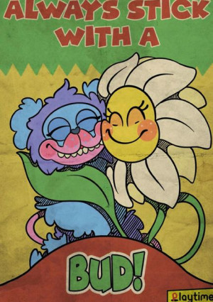 Plakat A3 gra Poppy Playtime Huggy Wuggy