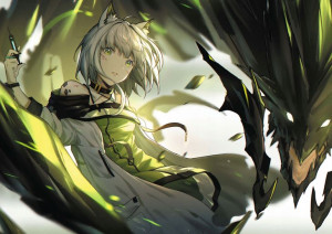 Plakat A3 gra Arknights