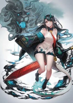 Plakat A3 gra Arknights