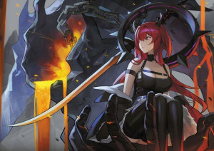 Plakat A3 gra Arknights