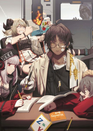 Plakat A3 gra Arknights