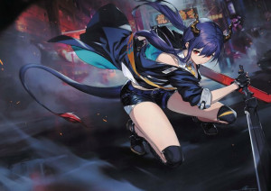 Plakat A3 gra Arknights
