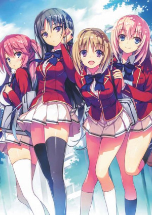 Plakat A3 anime Classroom of the Elite