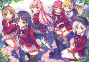 Plakat A3 anime Classroom of the Elite