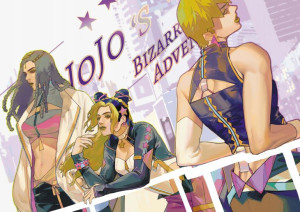 Plakat A3 anime JoJo's Bizarre Adventure