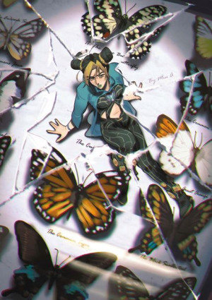 Plakat A3 anime JoJo's Bizarre Adventure