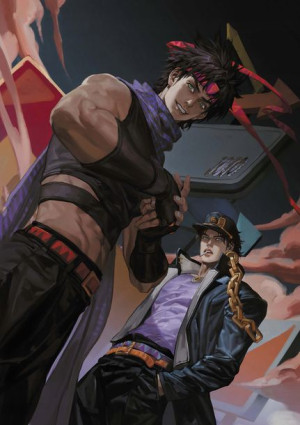Plakat A3 anime JoJo's Bizarre Adventure