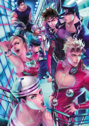 Plakat A3 anime JoJo's Bizarre Adventure