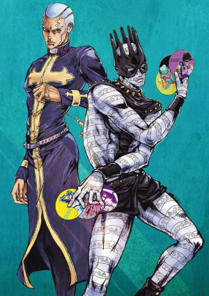Plakat A3 anime JoJo's Bizarre Adventure