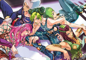 Plakat A3 anime JoJo's Bizarre Adventure