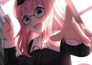 Plakat A3 anime manga Kaguya-sama Wa Kokurasetai