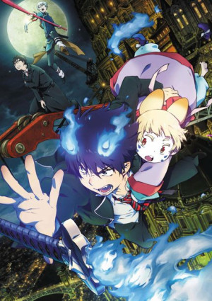 Plakat A3 anime Ao no Exorcist Blue Exorcist