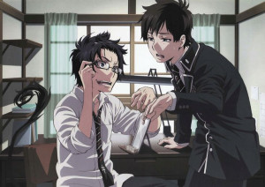 Plakat A3 anime Ao no Exorcist Blue Exorcist