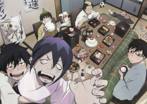 Plakat A3 anime Ao no Exorcist Blue Exorcist