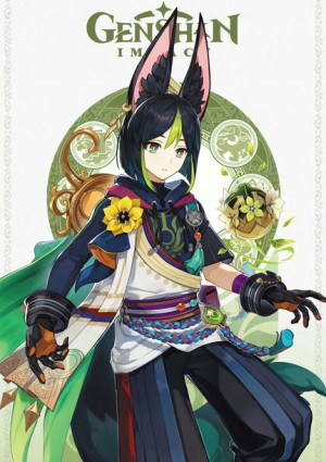Plakat A3 Genshin Impact Tighnari