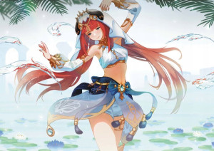 Plakat A3 Genshin Impact Nilou