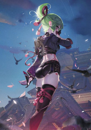 Plakat A3 Genshin Impact Kuki Shinobu
