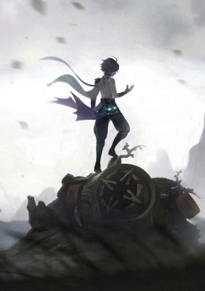 Plakat A3 Genshin Impact Xiao