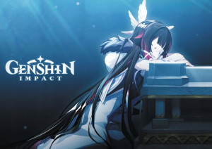 Plakat A3 Genshin Impact Fatui Harbinger Columbina