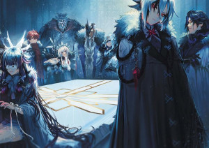 Plakat A3 Genshin Impact Fatui Harbingers PROMOCJA