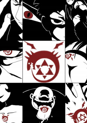 Plakat A3 anime Fullmetal Alchemist