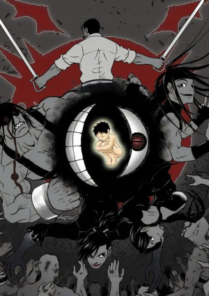 Plakat A3 anime Fullmetal Alchemist