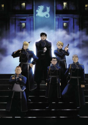 Plakat A3 anime Fullmetal Alchemist