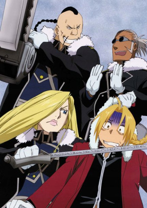 Plakat A3 anime Fullmetal Alchemist
