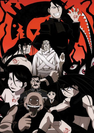 Plakat A3 anime Fullmetal Alchemist