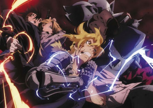 Plakat A3 anime Fullmetal Alchemist