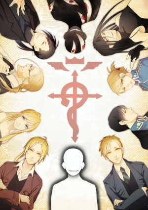 Plakat A3 anime Fullmetal Alchemist