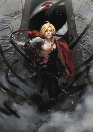 Plakat A3 anime Fullmetal Alchemist