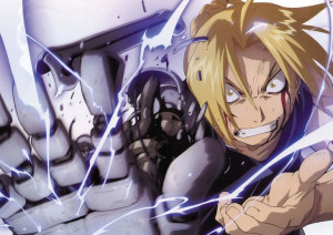 Plakat A3 anime Fullmetal Alchemist