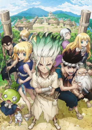 Plakat A3 anime Dr. Stone