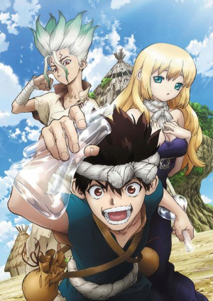 Plakat A3 anime Dr. Stone