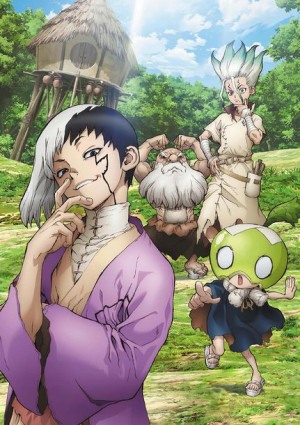 Plakat A3 anime Dr. Stone