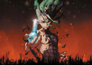 Plakat A3 anime Dr. Stone