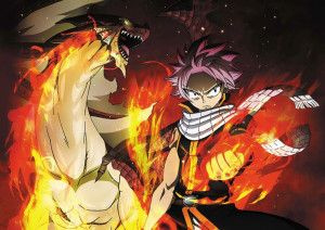 Plakat A3 anime Fairy Tail