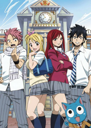 Plakat A3 anime Fairy Tail