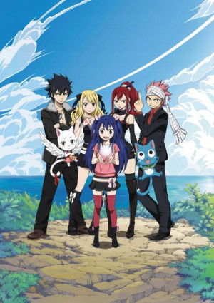 Plakat A3 anime Fairy Tail