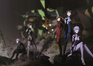 Plakat A3 anime Neon Genesis Evangelion