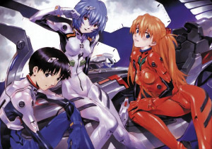 Plakat A3 anime Neon Genesis Evangelion