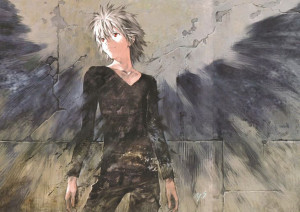 Plakat A3 anime Neon Genesis Evangelion Kaworu